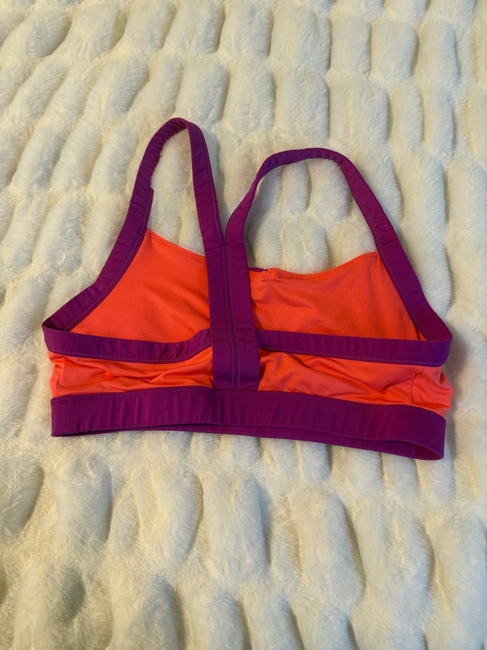 C9 by Champion Orange and Purple Sports Bra A2